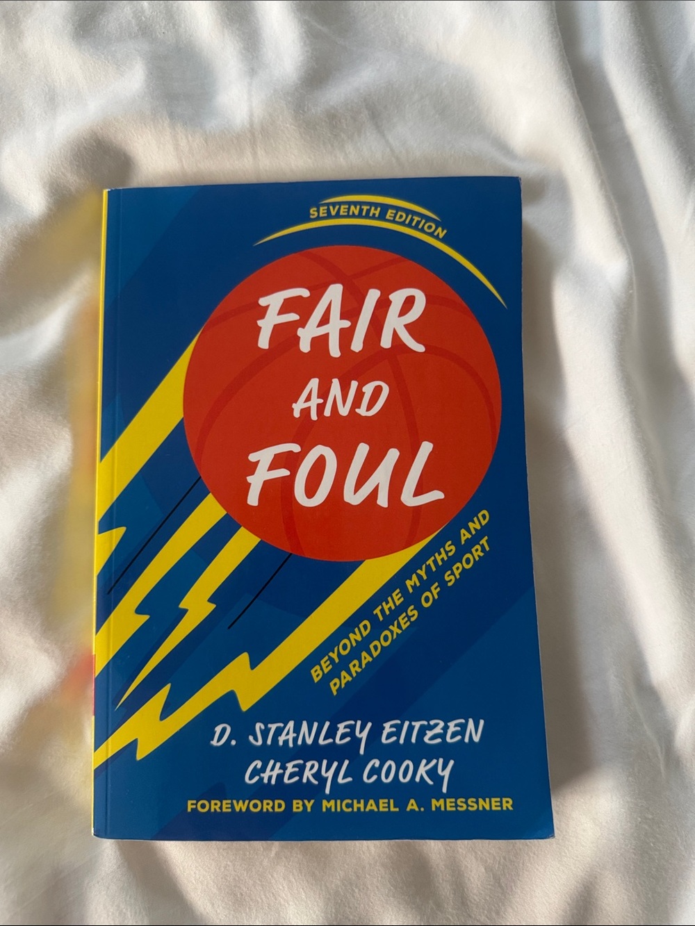 Fair and Foul Hardcover Book - Blue, Red, Yellow Cover